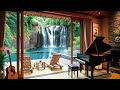 ☕ Kyushu Inspired Jazz Music Coffee Lounge | 3+ Hours of Calm Relaxing Music 九州の滝 Vol.128