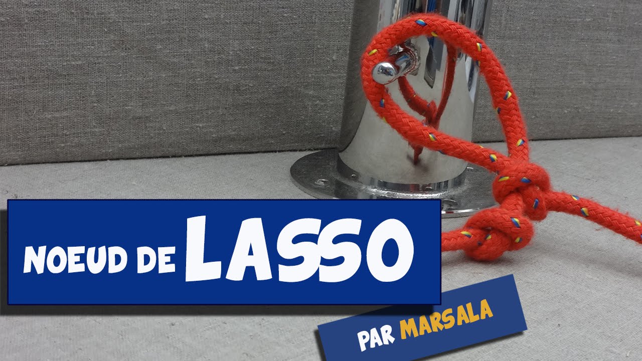 Noeud De Lasso De La Corde D Arc Noeud A Boucle Youtube
