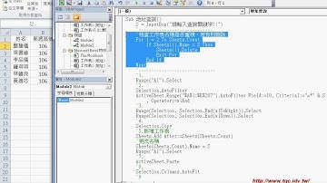 05 如何刪除重複名稱的工作表EXCEL VBA大數據自動化4