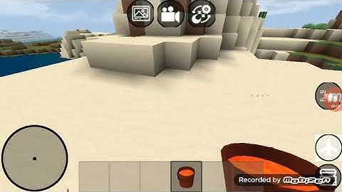 How to use magma buckett in MINI BLOCK CRAFT 3D