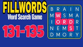 FILLWORDS Word Search Games level 131 132 133 134 135 screenshot 3