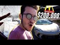 i broke my windshield... so I got a $200,000 McLaren