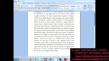 Multi Scale Multi View Deep Feature Aggregation for Food Recognition