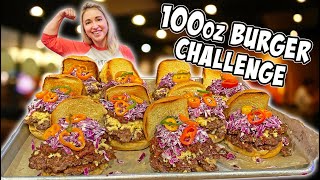 100oz BURGER BATTLE CHALLENGE