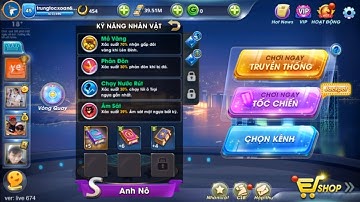 Cờ Cá Ngựa ZingPlay Mùa 8 | Tập 416 - Bộ kỹ năng Mỏ vàng, Phản đòn, Chạy nước rút, Ám sát