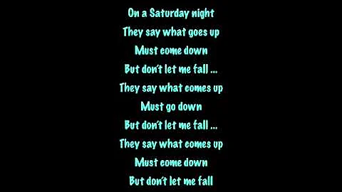 B.O.B - Don't Let Me Fall with lyrics