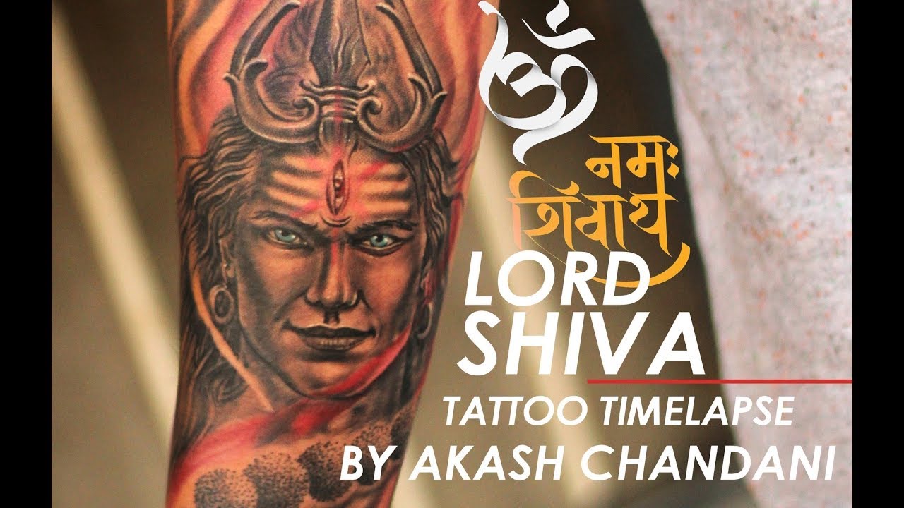 Shiv Tandav with Trishul Tattoo Waterproof For Girls and Boys Temporary  Body Tattoo