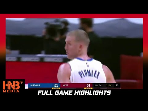 Detroit Piston vs Miami Heat 1.16.21 | Full Highlights