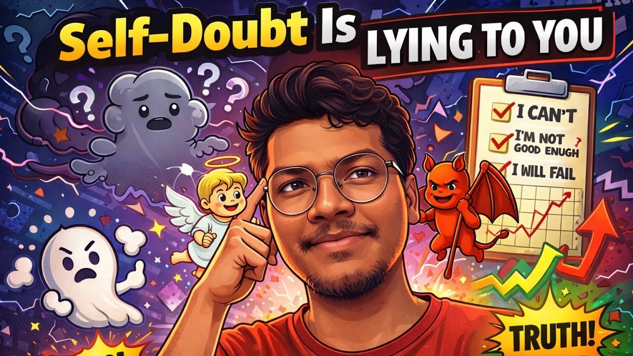 Self-Doubt Is Lying to You — Here’s How to Beat It | The Man - YouTube
