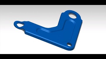 Catia V5 Tutorial for Beginners Sheet Metal Design| Hinge Bracket