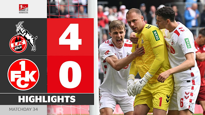 CHAMPIONS! Effzeh promoted again!  | 1. FC KÖLN - KAISERSLAUTERN | HL | MD 34 - Bundesliga 2 2024/25