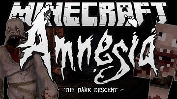 Minecraft | AMNESIA: THE DARK DESCENT! | Adventure Map [1.6.2]