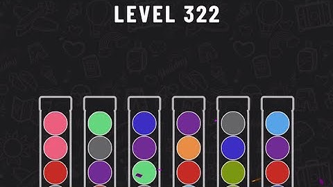 Ball Sort Puzzle Level 322 #ballsortpuzzle #ballsortpuzzlegameplay #puzzlegame #mobilegames