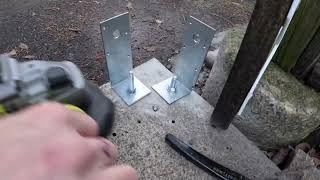 Fixing a Vinyl Fence part 1. by Adam Edward Industries® 71 views 1 year ago 2 minutes
