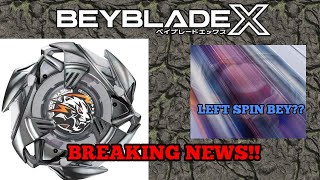 LEFT SPIN BEY?? | TIGER BEY!! SO MANY NEWS!! | BEYBLADE X