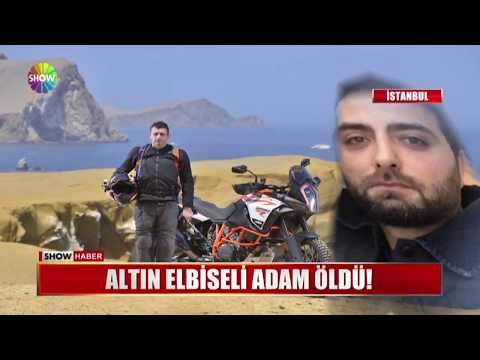 Altın elbiseli adam hayatını kaybetti