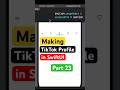 Making TikTok Profile in SwiftUI 🙎🏿 | Part 23 #swiftui