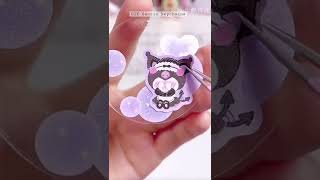 ASMR 💗🌈 DIY Sanrio keychains