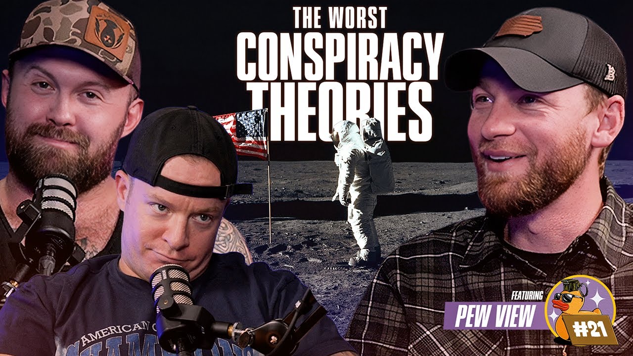 The Worst Conspiracy Theories ft. Pew View | Underwhelming Podcast Ep 21