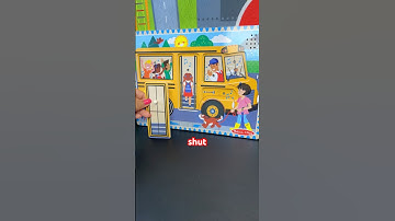 The door on the bus #nurseryrhyme #puzzle #song