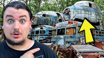 I Explored an Abandoned Airplane Junkyard and Found This...