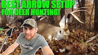 BEST Arrow Setup for Deer Hunting!  Heavy vs. Light Arrows w/ RANCH FAIRY!