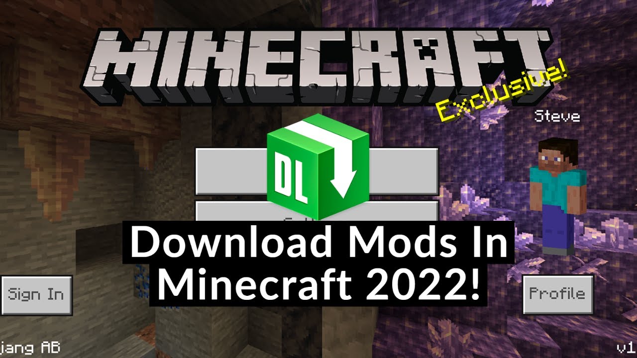 Minecraft 2022 how to download and install mods