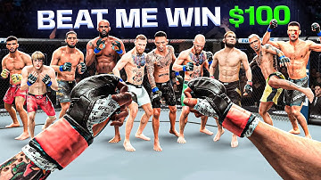 Block Break Me in UFC 5 Win $100 Challenge!