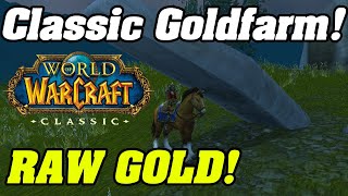 CLASSIC WoW: Goldfarming For lvl 40 Mount | RAW GOLD | Season Of Mastery