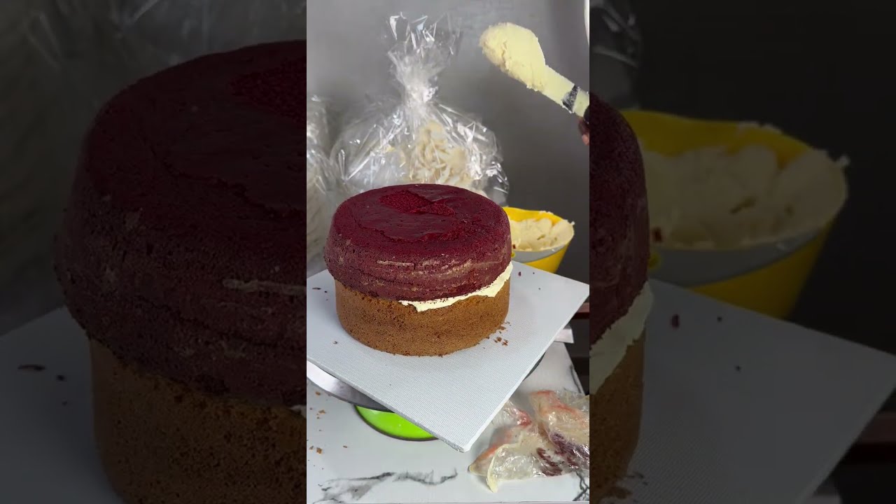 Decorate a buttercream cake 