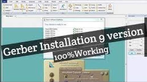 How to Install Gerber Accumark Version V9.0 Full Setup I GERBER I #garber