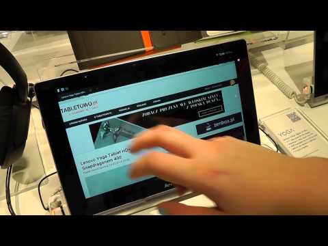 Lenovo Yoga Tablet 10 HD+ Pierwsze wrażenia na MWC 2014. Tabletowo.pl