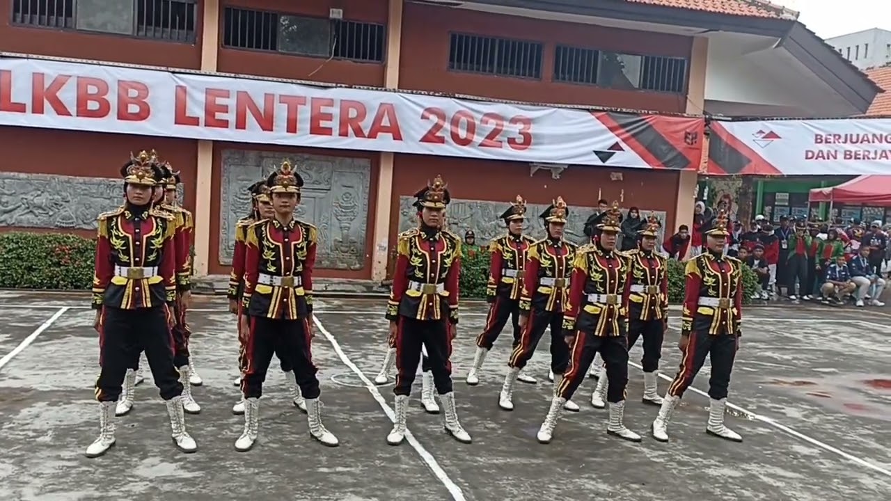 JUARA 1 UTAMA Paskibra SMP Negeri 1 Waru Tim A - LKBB LENTERA 2023