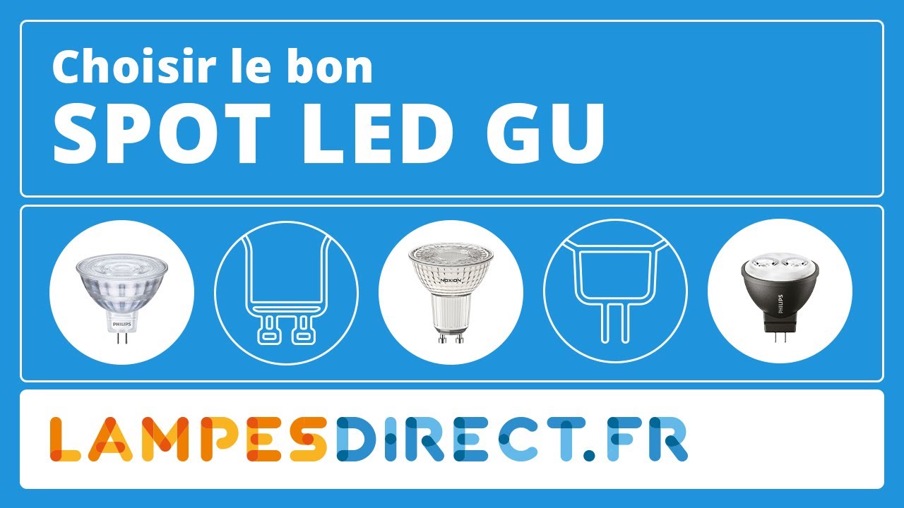 Choisir une ampoule LED GU10