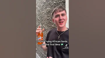 A British Trying An African Fanta Shorts Africa Fantasy Funny 