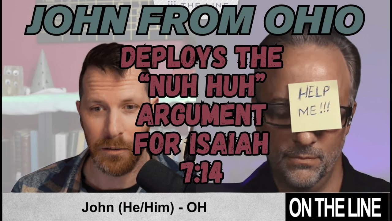 Incredulous Caller COOKED on Isaiah 7:14 on @qnaline , feat. @TheThinkingAtheist