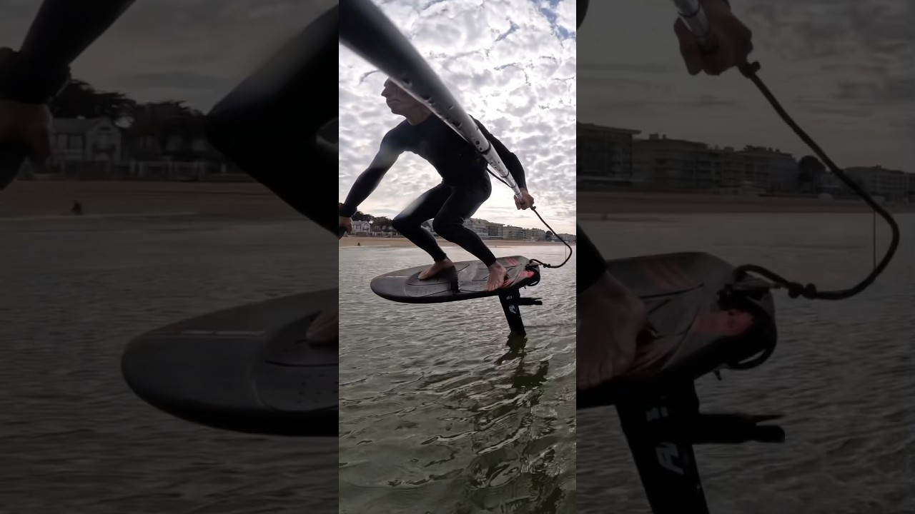 How to foil assist in small waves ? Prone foiling session 
