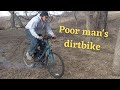 2 stroke bicycle off-road test