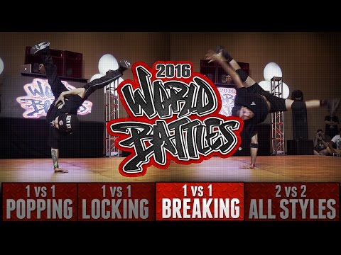 #HHI2016 World Breaking Battles: Bboy Keven - China vs The Diss - USA (Top 8)