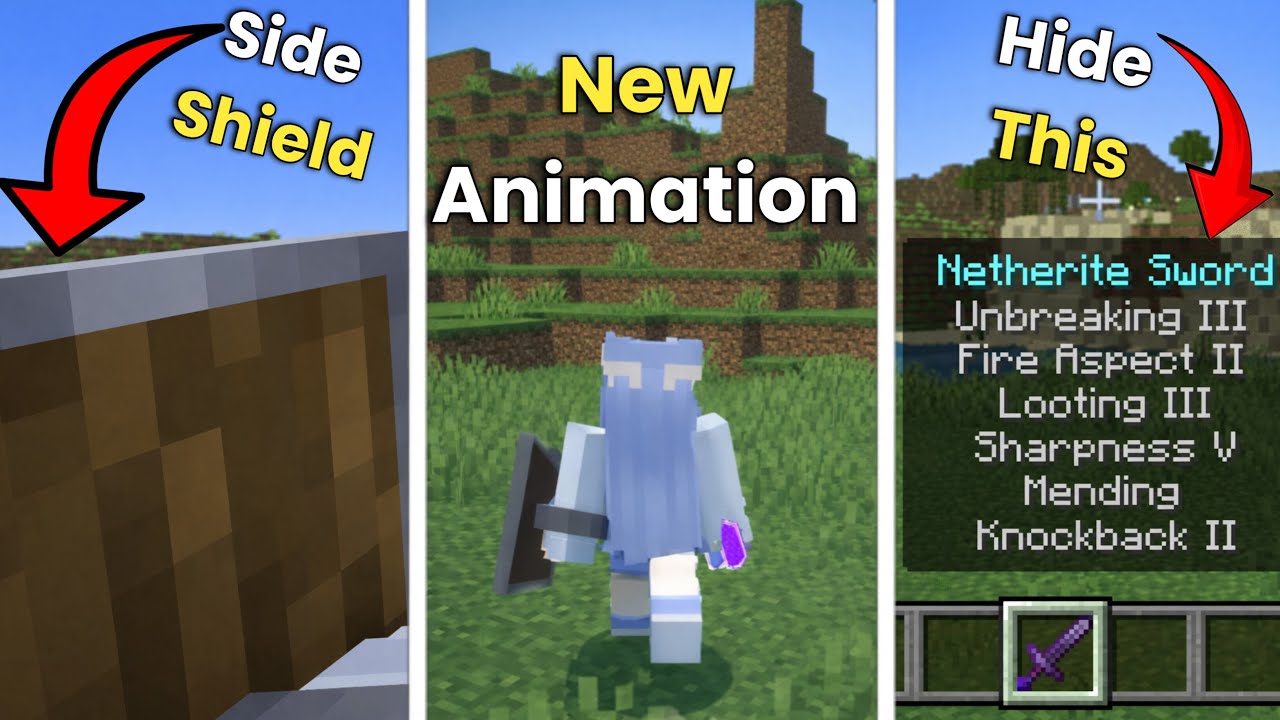 Top 5 useful MODS for MCPE 1.21 (WORKS IN SMP)