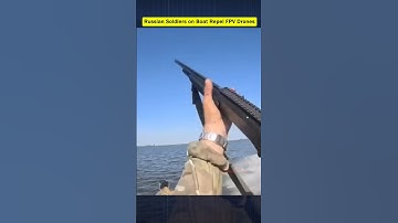 Russian River Patrol Fights Off Swarm of FPV Drones on the Dnipro!