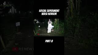 SOCIAL EXPERIMENT VERSI HORROR PART 8 | KUNTILANAK LUCU BIKIN NGAKAK #shortvideo