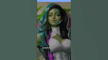 Minecraft: The BEST Builds SHE-HULK in Minecraft 🤔 #shorts