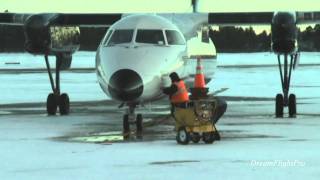 Us Airways Dash 8 Departing From Flagstaff, Az 1080P