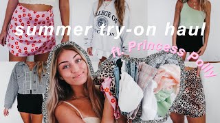 a HUGE summer try-on haul ft. princess polly