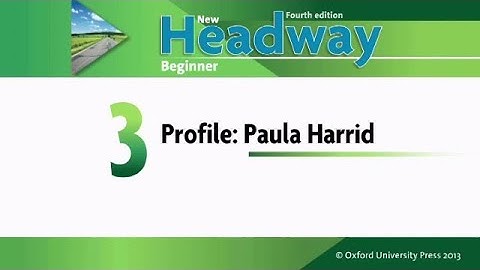 3. Profile: Paula Harrid