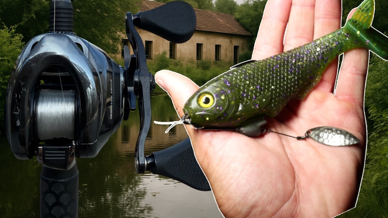 This Custom Swimbait Color Caught Us Giant Bass!