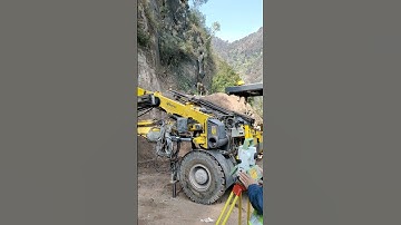 Boomer for drilling work#shortvideo #viral #shorts #shortvideo #tunnel #machine