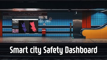 Smart City Safety Dashboard theme.