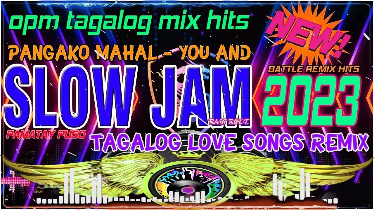 ⁣SLOW JAM BATTLE HITS 2023 💖 FULL BASS BATTLE & SOUND CHECK 💖TAGALOG LOVE SONG REMIX